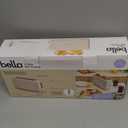 bella 2 Slice Slim Toaster, Fits-anywhere Kitchenware, 6 Setting Shade Control with Reheat & Cancel Buttons, Fits sourdough, 10 Long Slot, Anti Jam & Auto Shutoff, 900 Watt, Oatmilk