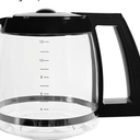 12-Cup Replacement Glass Coffee Carafe for Cuisinart Coffee Maker Models DCC-1200, DCC-1100BK, DCC-2650, CHW-12, CHW-12P1, DGB-550BK, DGB-550BK1, DGB-625BC, DGB-700BC, and SS-12 | Part# DCC-1200PRC