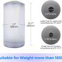 PICC Line Shower Cover, PICC Line Covers for Upper Arm, Reusable IV&PICC Line Sleeve Protector for Shower Adult, Waterproof Cast Covers for Arm Elbow Chemotherapy Home Infusion Bandage Dressing Wound (Large(Pack of 1))