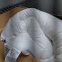 Bedsure Queen Comforter, White Soft Prewashed Bedding for All Seasons,  Lightweight Comforter (90"x90") 