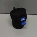 JJC Water Resistant Neoprene Camera Lens Pouch Case, Fold-Over Lens Bag for Mirrorless Lenses Up to 2.6 x 3.1(D X H) for Canon RF 50mm f/1.8, Sony FE 55mm f/1.8, Sigma 56mm f/1.4 etc.