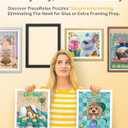 PieceRelax Plastic Jigsaw Puzzles for Adults 1200 Pieces - Twinkle Twinkle - What Does Santa Look Like? Most Satisfying Table Games and Gifts No Puzzle Mat Required [H3801]