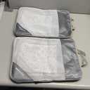 NICOSHOW 6 Set Compression Packing Cubes for Travel - Compressible, Lightweight, and Space-Saving Packing Cubes, Travel Essentials for Women, Grey