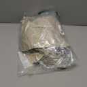 Giant Teddy Bear Foil Balloon PartyDeco 29.5x33 Inch  Cute Cream Bear Balloons with Gold Bow for Baby Shower, Birthday Kids, Gender Reveal Neutral Party Decor