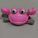 Hirger Crawling Crab Baby Girl Toy, Dancing Walking Crab Tummy Time Toys for Infant 3-12 Month, Toddler Toys for 1 2 3 Year Old Birthday Gift