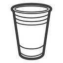 20 Pcs 32 Oz Plastic Cups