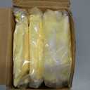 30 Count Heavy Duty Duster Refills for Swiffer, Multisurface 360 Larger Size Dusters with 4X Microfibers, Unscented Disposable Dusters for Cleaning Home, Blinds, Fans, Corners (Only Duster) (Yellow)