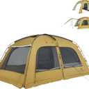 Naturehike Dune Hot Tent with Stove Jack,Double Layer 4 Season Tent,Waterproof 2-4 Person Tents for Camping