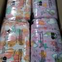 The Honest Company Comfort Dry Disposable Daytime Diapers for Sensitive Skin, Hypoallergenic, Sky's The Limit + Wingin It, Super Club Box Size 6 (35 lbs) 68 Count
