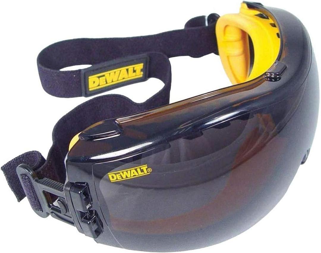 Dewalt Concealer Clear Anti Fog Dual Mold Safety Goggle Dpg82 Unisex Adult Tinted Anti Fog Adjustable Polycarbonate Full Rim (One Size (Pack of 1), Multi)