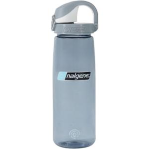 Nalgene Sustain Tritan BPA-Free On The Fly Water Bottle Made with Material Derived from 50% Plastic Waste (24 Ounces, Smoke Gray with Gray)