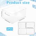 2 PCS Ice Buckets for Parties，Thickened Beverage Tub Large Clear Acrylic Champagne Bucket for Beverage, Wine, Beer, Mimosa Bar Supplies