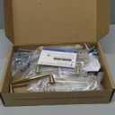 Ravinte 20 Pack 3-3/4 Inch Champagne Bronze Kitchen Cabinet Handles Solid Zinc Alloy Cabinet Pulls Cupboard Hardware Drawer Handles