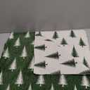 Hahafelt Chenille Throw Blanket Cute Soft Cozy Blanket Fuzzy Fluffy Fleece Throw for Couch Sofa Chair Bed Living Room Dorm Outdoor Woven Decorative Blankets Home Gift, 50 x 60''(Christmas Tree, Green)