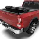 OEDRO Soft Quad Fold Truck Bed Tonneau Cover Fits for Dodge Ram 1500 Classic 2002-2023, Fits for Dodge Ram 2500 3500 2003-2025 8 Ft Bed w/o Rambox