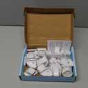 12 Pack Magnetic Cabinet Locks Baby Proofing - Child Safety Cabinet Latch Locks with Adhesive, No Drill or Tools Installation, for Cabinets Drawers Doors (White)