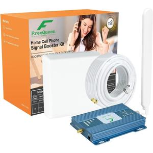 Verizon Signal Booster Verizon Cell Phone Signal Booster 5G 4G LTE Band 13 Cell Signal Amplifier Cell Booster Cell Phone Booster for Home Boost Call+Data (Cyan)