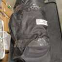 Motorcycle Cover Waterproof Outdoor,600D Heavy Duty Motorcycle Cover, Nano Silver Inner,5 Reflective Strips,2 Air Vents, Antenna Zipper for Softail Standard, Street Bob, Fat Boy(3XL 109"x44"x56" Black)