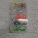 Shad Darts Crappie Jigs, ZINC-TECH Shad Shape Underspin Jig Heads 1/32oz 1/16oz 1/8oz 1/4oz for Crappie Bass Panfish Trout Perch Walleye (1/8oz(3.5g)-20PCS-5 Colors)