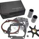 821354A2 Water Pump Impeller Kit for Mercury Marine Outboards 25 to 50 HP Motors with Tubes Replacement 821354A1 Sierra 18-4531
