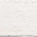 TTLOJ Rectangle Rug for Play Tent, Decorative Area Rug, Fluffy Soft Mat Pad for Kids Room Playhouse Nursery Room, Children Room Decor Dormitory Velvet 50.5" Lx38.5 W White