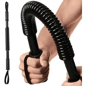 CALCHELE Power Twister Flex Bar - Black Upper Body Weight Machine(20 KG)