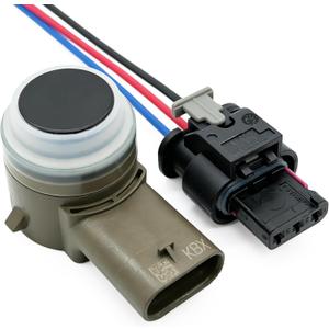 Parking Sensor + Wiring JU5T-15K859-ACW Compatible with Ford Mustang 2024 Lin-c-oln Aviator 2020-2024 Ford Explorer 2020-2023 JU5T15K859ACW