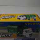 JOYIN Recycling Garbage Truck Toy, Kids DIY Assembly Trash Truck, Friction Powered Side-Dump Toy Garbage Truck with Light and Sounds, 3 Trash Cans, 3 Replaceable Screwdrivers, Boys & Girls Gifts