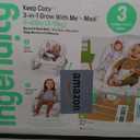 Ingenuity Keep Cozy 3-in-1 Grow with Me Vibrating Baby Bouncer Seat & Infant to Toddler Rocker, 0-30 Months Up to 40 lbs (Madi)