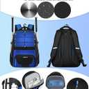 COMECOI Softball Bag, Lightweight Baseball Backpack with Shoes Compartment, Baseball Bat Bags with Fence Hook for TBall Bat & Equipment, for Batting Mitten, Helmet, for Girls, Boys, Youth, Adults