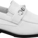 Josmo Penny Loafer Dress Shoes Slip-On Formal School Uniform Footwear Classic Polished Style Size Little Kid 13/Big Kids 1–4/ US Men 5–8