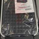 Indoor Grill, CUSIMAX Smokeless Grill Indoor, 1500W Electric Grill Griddle Korean BBQ with LED Smart Display & Tempered Glass Lid, Non-stick Removable Grill Plate & Griddle Plate, Black