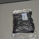 Women's Neon Scrunch Crew Socks 80s 90s Retro 3-Pack Cotton Stacked Boot Calf Cozy Ribbed Slouchy Socks Size 5-10 (Black)