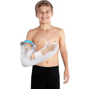 Amazon.com: Cast Covers for Shower Arm Kids Waterproof Long full Protector Cover Soft Comfortable Watertight Seal to Keep Child Wounds Dry Teens Bath Bandage Broken Hand,Wrist,Finger,Elbow Reusable Durable : Health & Household