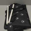 SWIHELP Dog Car Seat Puppy Portable Pet Booster Car Seat with Clip-On Safety Leash and PVC Support Pipe, Anti-Collapse, Perfect for Small Pets