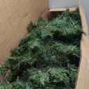 6FT Pre-Lit Hinged Christmas Tree w/ 260 Multi-Color Lights & 3-Minute Quick Shape No Fluffing Required