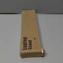 Laptop Stand for Desk, Ergonomic Aluminum Laptop Riser, Ventilated Notebook Stand Compatible with MacBook Air Pro, Dell XPS, HP, More 11-17.3 Inches Work from Home (Silver)