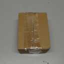 Ceramic Espresso Cup set of 6, One Shot Coffee Cups,Tiny Cofffee Mugs Demitasse for Espresso, Vertical Stripes Espresso Cup Set of 6 (Top Kiln-Gray & Bottom Dark Brown)