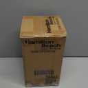 Hamilton Beach Smooth Touch Electric Automatic Can Opener with Easy Push Down Lever, Eliminates Sharp Edges, Opens All Standard-Size and Pop-Top Cans, Extra Tall, Black and Chrome (76606AG)