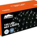 Joiedomi 150 LED Christmas Net Lights for Indoor & Outdoor Decorations, Christmas Eve Night Decor, Christmas Tree, Bushes (Pure White)