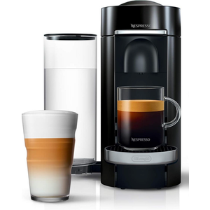 Nespresso Vertuo Plus Deluxe Coffee and Espresso Maker by De'Longhi, Black