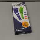 Window Blind Cleaner Duster Brush - 2 Pack with 6 Reusable Microfiber Sleeves for Venetian Blinds, Shutters, Air Conditioner Vents and Jalousie Dust Removal