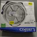 Lasko Wind Machine Fan, Air Circulator Fan with 3 Speeds, 20" Model 3300, Gray