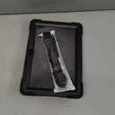 BRAECNstock for Amazon Fire HD 10 Tablet Case (13th Generation 2023) 10.1" Shockproof Protective Kids Case with Screen Protector [Rotating Hand Strap+Stand], Pen Holder,Shoulder Strap, Black