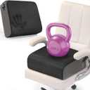 BALAPET Extra Thick Seat Cushion, Memory Foam Office Chair Booster Cushion to Raise Seat Height for Back & Tailbone Pain Relief, Tush Cushion Car Seat Cushions for Short/Overweight People(20x17.5x6in)