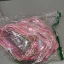 Weewooday 12 Pieces Clear Makeup Bags Cosmetic Storage Bags PVC Zipper Pouches Travel Waterproof Makeup Plastic Case for Women Organizing Toiletries Traveling Bathroom (Medium, Light Pink)