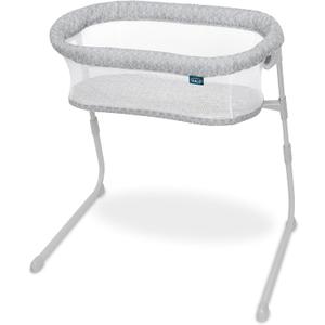 HALO Baby Flex BassiNest, Adjustable Travel Bassinet, Easy Folding, Lightweight with Mattress and Carrying Bag, Morning Mist