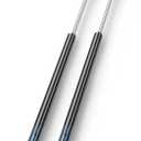 ARANA Gas Struts 28 inch 400lb with Brackets (2 Pack) - Heavy Duty Lift Support for Basement Door & Large Access Door - Hydraulic Spring Shocks for Heavy Duty Trailer, Trap Door, Shed Door