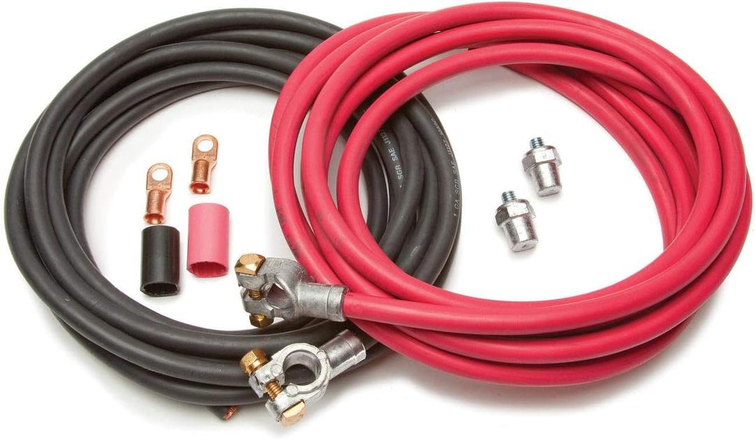 Painless Performance 40105 Battery Cable Kit with 16' Cables, Black