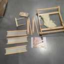 WILLOWDALE 16 Inches Rigid Heddle Loom, Weaving Loom Kit with Shed Stick, Wooden Multi-Craft Weaving Loom for Adults, Threads Warping Frame with Pegs and Yarn Stand, Frame Loom for Beginner